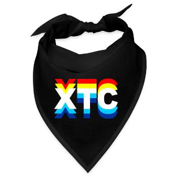 XTC, Ecstasy, Drogen - Bandana - Schwarz - Vorne
