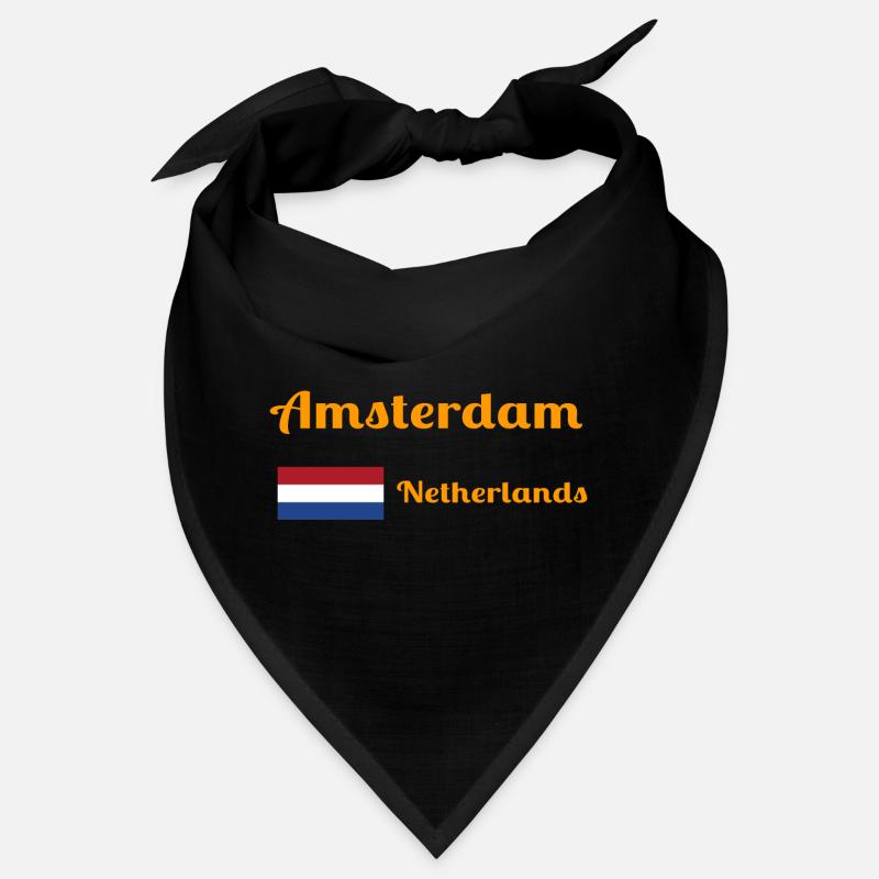 Amsterdam, Pays-Bas - Imprimés élégants Bandana