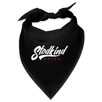 Stodkind Extra WHITE - Bandana - Schwarz - Vorne