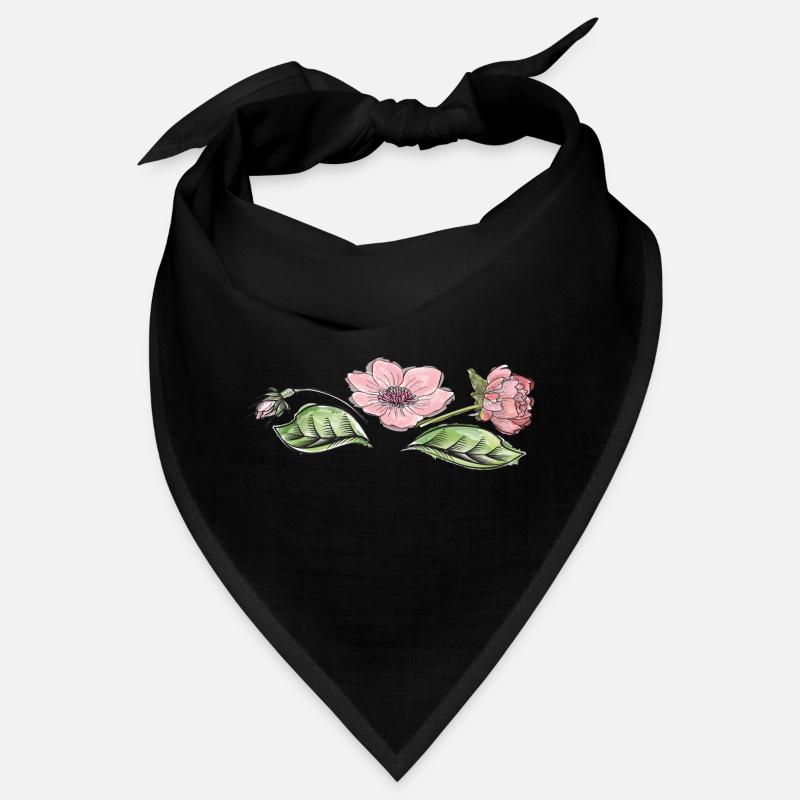 Vrille de fleur Bandana