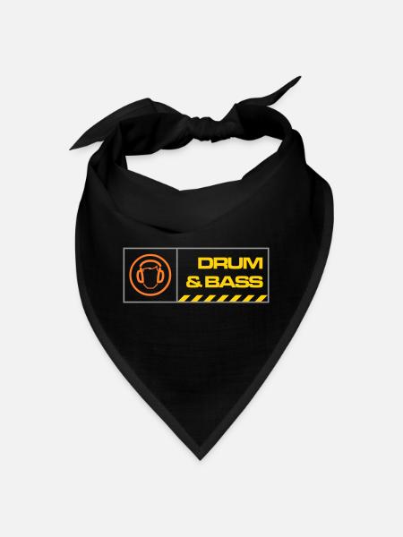 db warning - Bandana - black