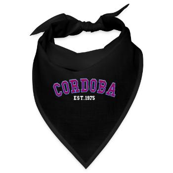 Córdoba gegründet 1975 - Bandana - Schwarz - Vorne