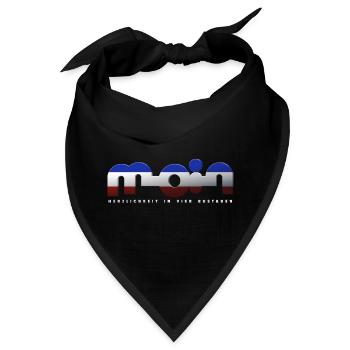 Moin - Bandana - Schwarz - Vorne