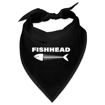 FISHHEAD - Bandana - Schwarz - Vorne