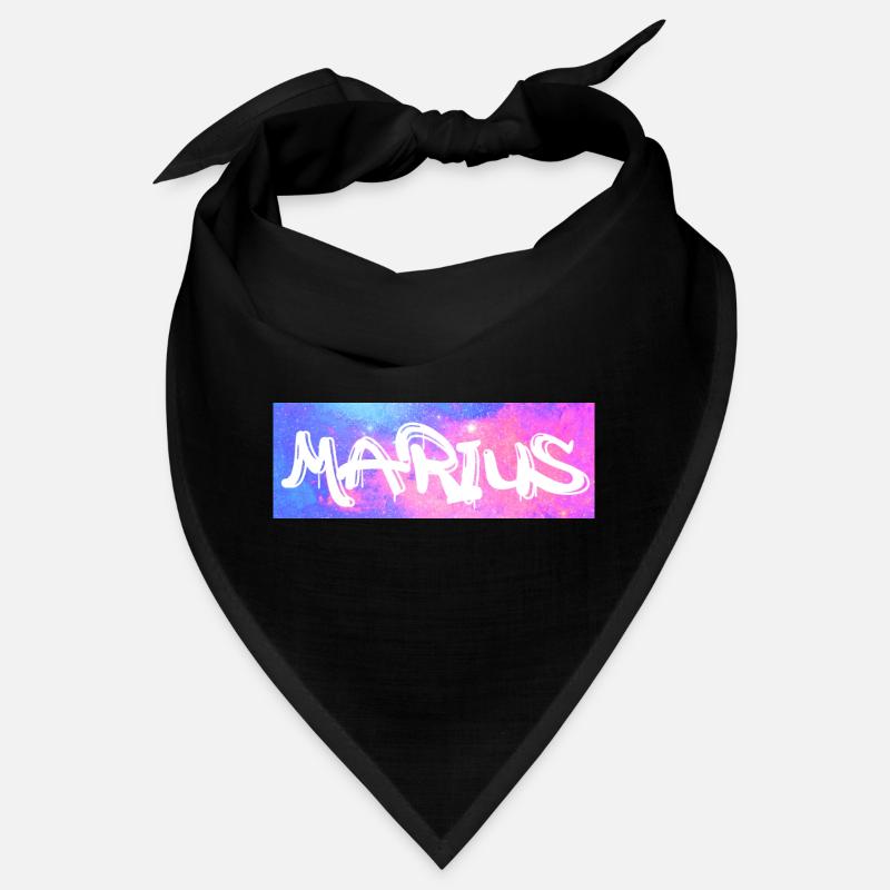 Marius Name Gift Gift Idea Galaxy Bandana