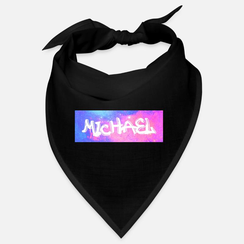 Michael Name Geschenk Geschenkidee Galaxie Bandana