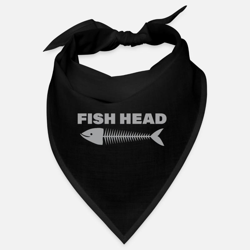 tête de poisson Bandana