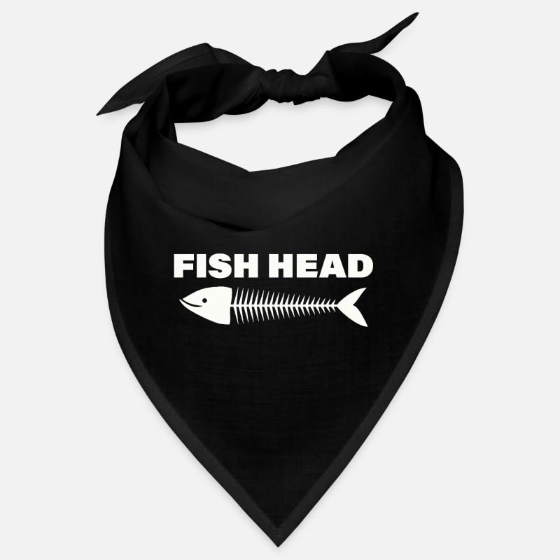 tête de poisson Bandana