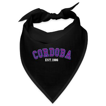 Córdoba, gegründet 1986 - Bandana - Schwarz - Vorne