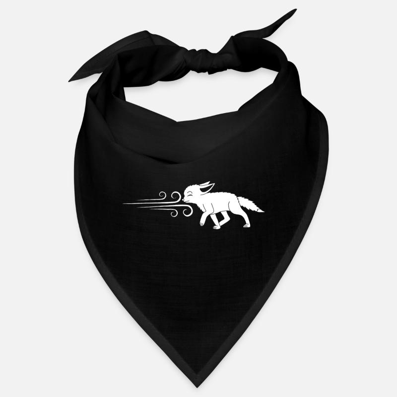 The White Fox and the Wind Bandana