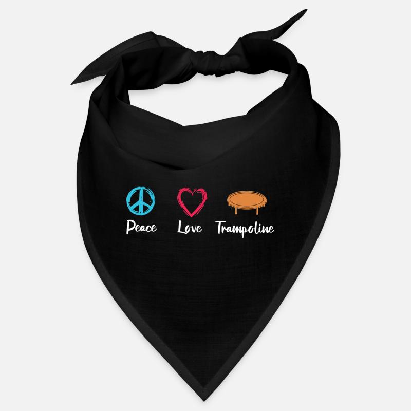 Peace Love Trampoline Bandana