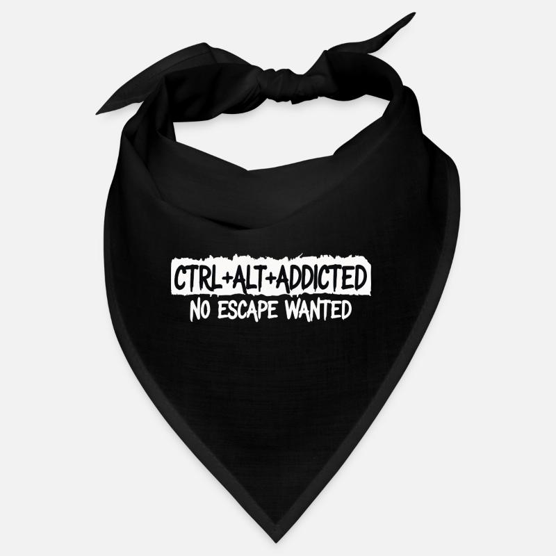 CTRL ALT ADDICTED — PAS D’ÉCHAPPATOIRE Bandana