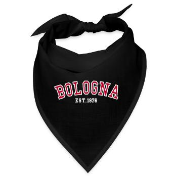 Bologna gegründet 1976 - Bandana - Schwarz - Vorne