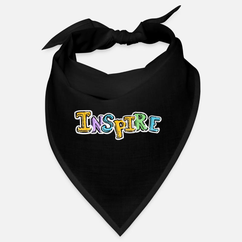 Inspire Graffiti Color Pop - Bandana - noir
