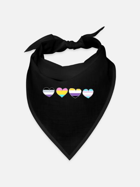 LGBT Pride - Bandana - Schwarz
