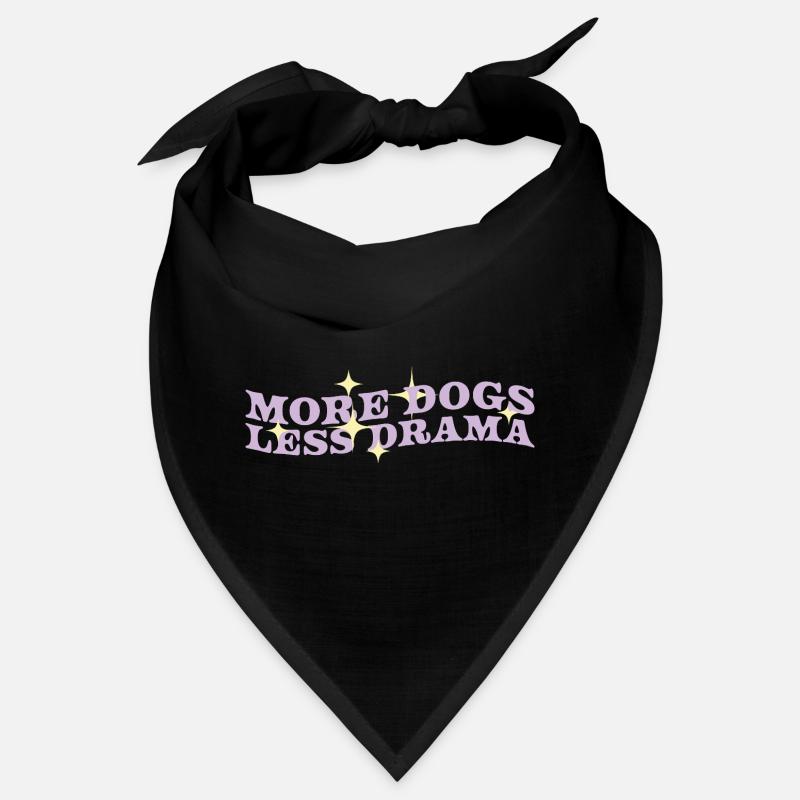 Plus de chiens, moins de drame Bandana