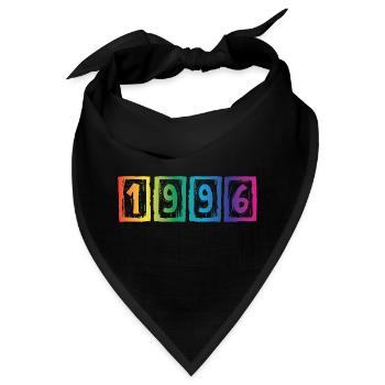 Vintage 1996 - Bandana - Schwarz - Vorne