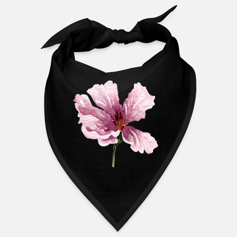 blume rosa Bandana