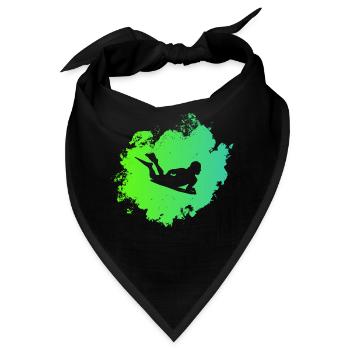 Bodyboarder - Bandana - Schwarz - Vorne