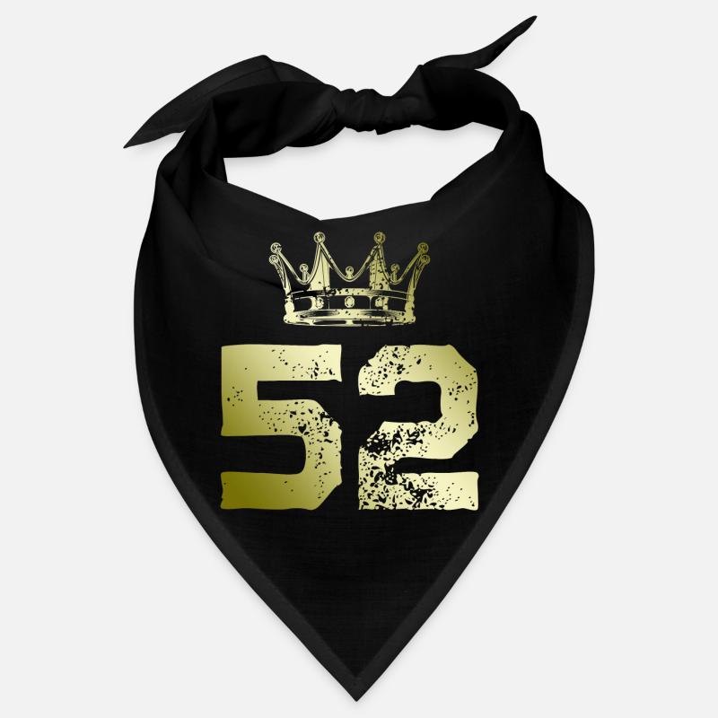 52 Zahl Krone Bandana
