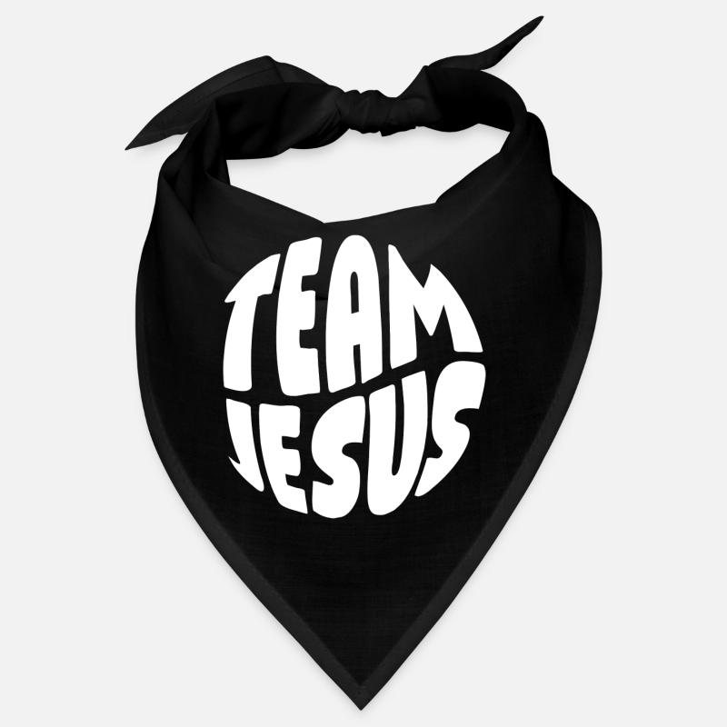 Équipe Jésus - Bandana - noir