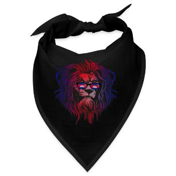 Kambodscha - Bandana - Schwarz - Vorne