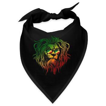 Kongo Republik - Bandana - Schwarz - Vorne
