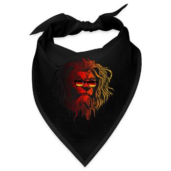 Deutschland - Bandana - Schwarz - Vorne