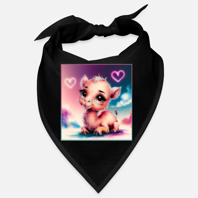 Bébé chameau - Bandana - noir