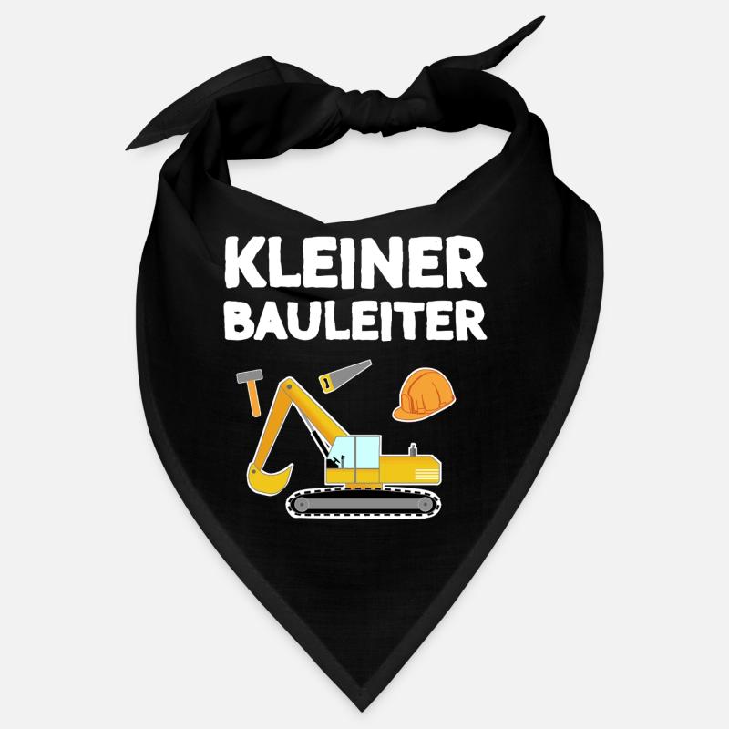 Petit Superviseur de Construction Enfants Design Bandana