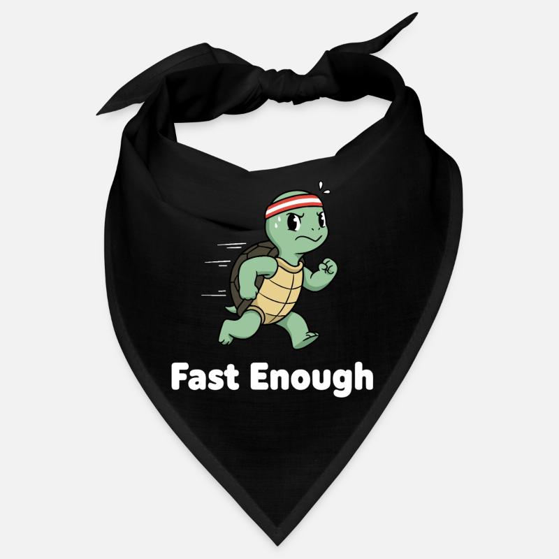 Tortue rapide en sprint Bandana