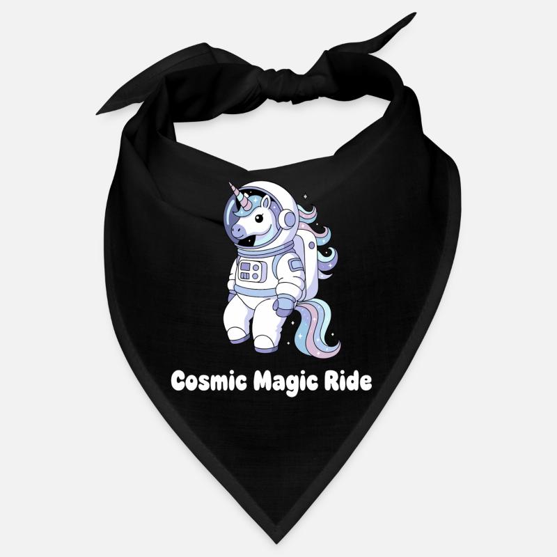 Kosmische Einhorn Raumfahrt Bandana