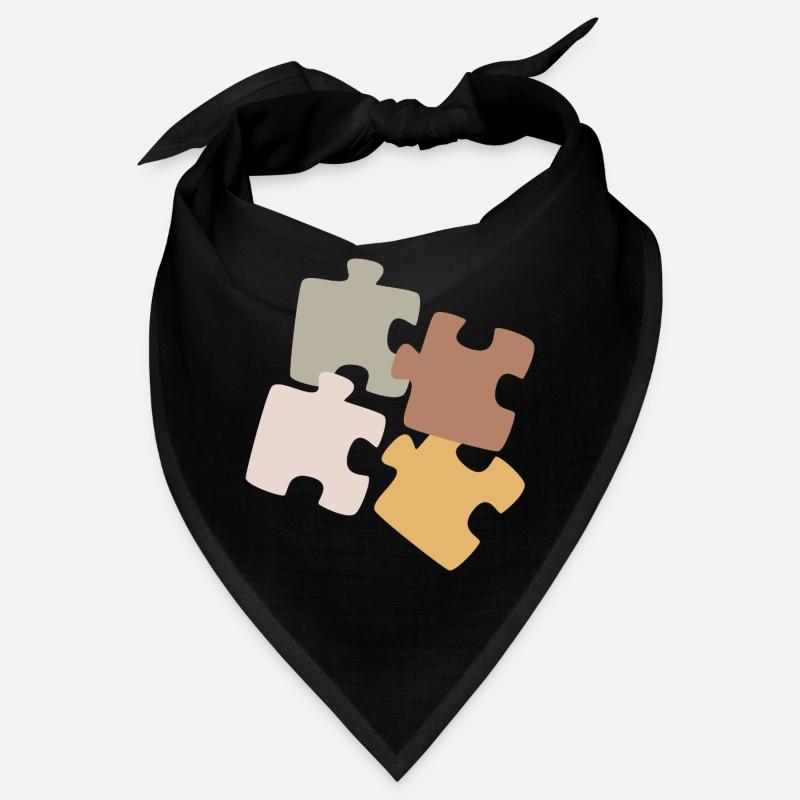 Puzzle Patchwork Vielfalt Bandana