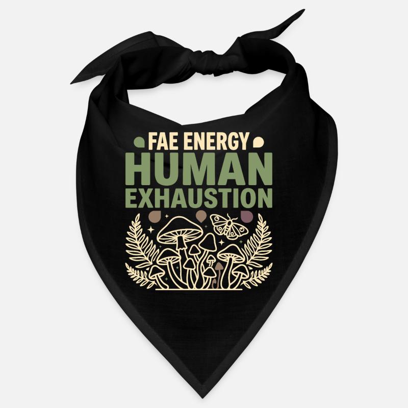 Don de Fée Forêt de Fées Champignons du Fairycore Bandana