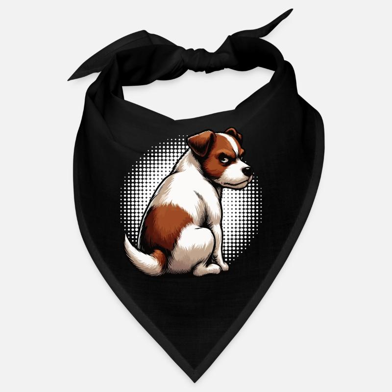 Jack Russel terrier Jacky propriétaire de Jack Russel Bandana