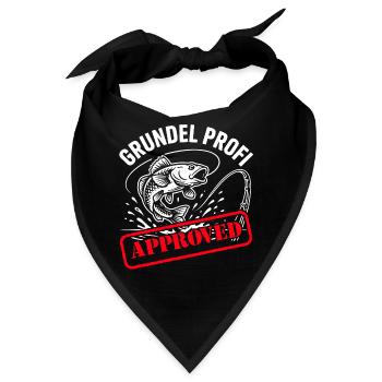 Grundel Spruch - Bandana - Schwarz - Vorne