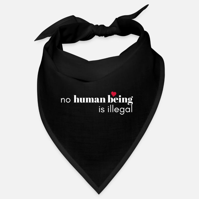 No Human Being Is Illegal Bandana