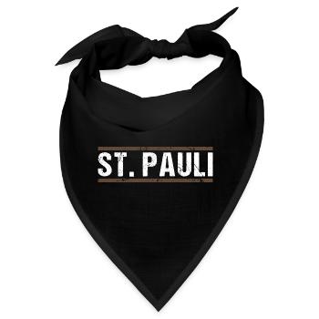 St. Pauli - Bandana - Schwarz - Vorne