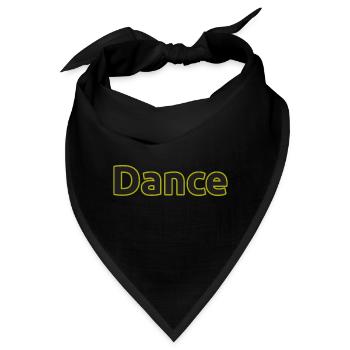 Dance - Bandana - Schwarz - Vorne