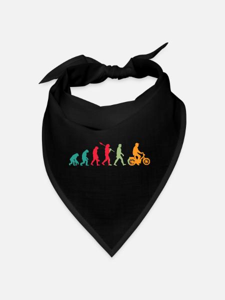 Mofa Evolution Moped - Bandana - Schwarz - Vorne