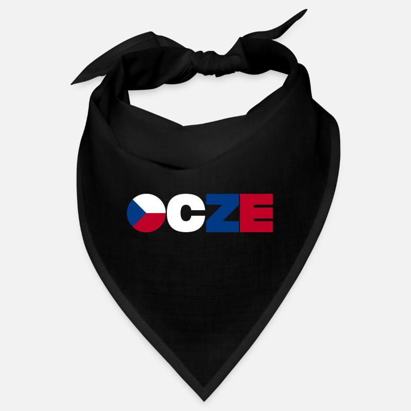 République tchèque - Bandana - noir