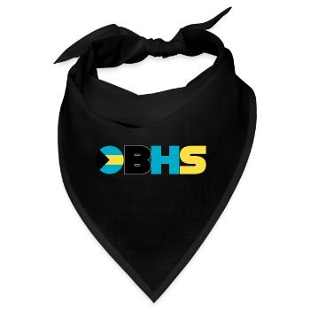 Bahamas - Bandana - Schwarz - Vorne