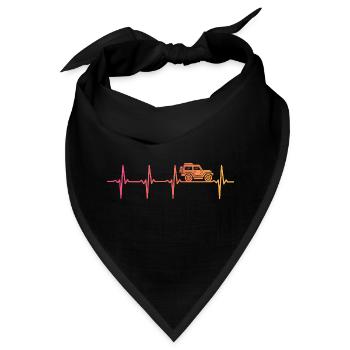 Offroad Sunset 4x4 Offroad-Geländefahrzeug - Bandana - Schwarz - Vorne