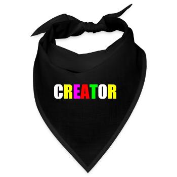Creator - Bandana - Schwarz - Vorne