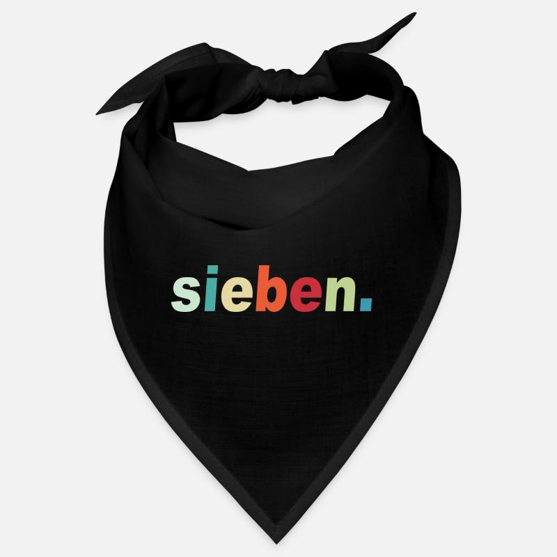 7. Geburtstag Kind Geschenk Bandana