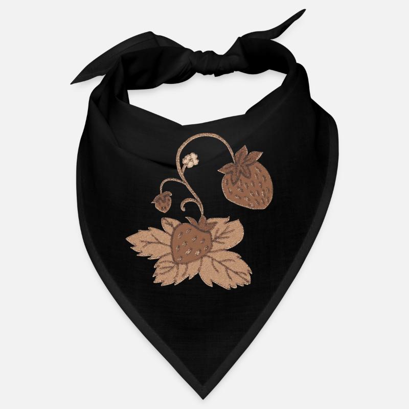 erdbeere sepia Bandana