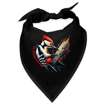 Rhythmus der Natur - Bandana - Schwarz - Vorne