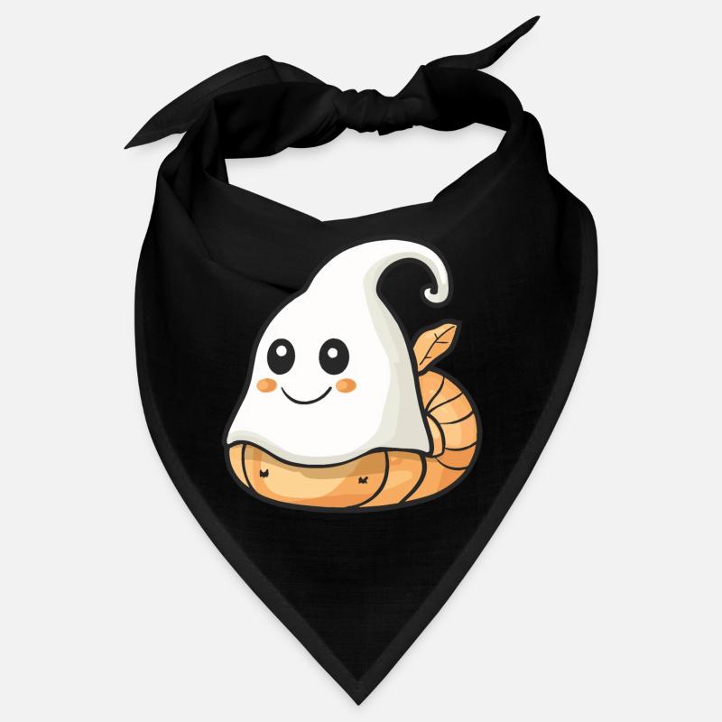 Snail Halloween Comic Ghost Bandana