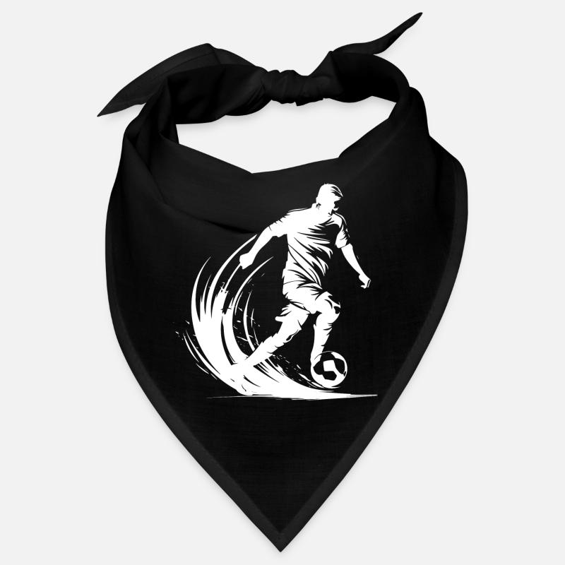 Soccer Player Graphic Bandana