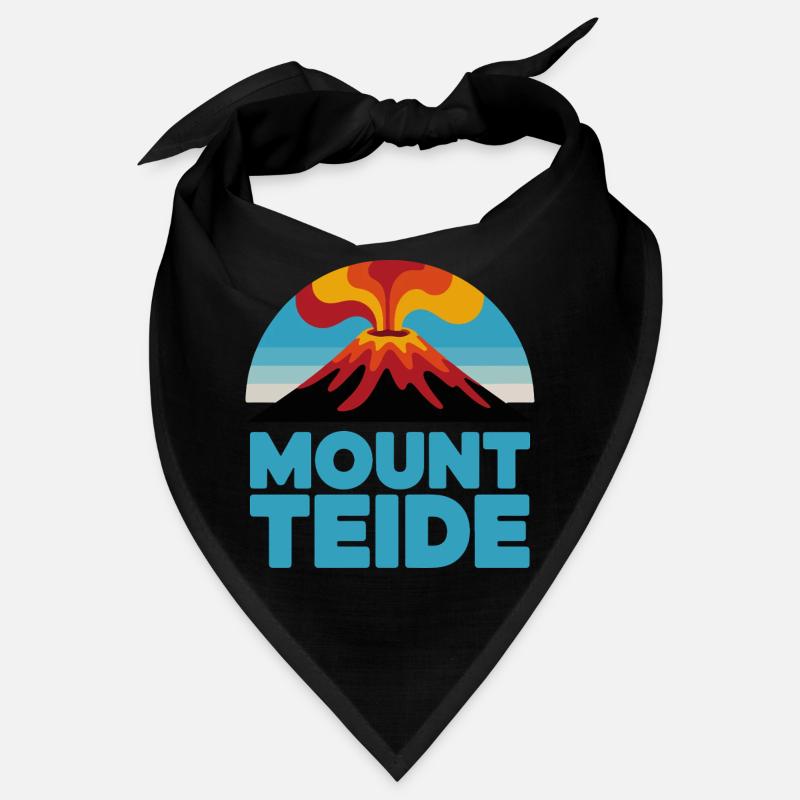Mont Teide Cyclisme Volcano Art Bandana